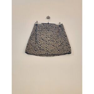 Leopard Mini Skirt